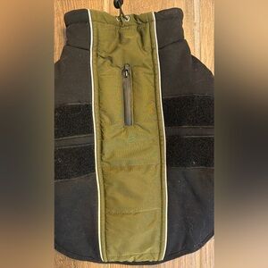 Olive and Black Dog Jacket
